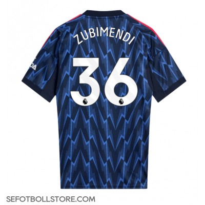 Arsenal Martin Zubimendi #36 Replika Bortatröja 2025-26 Kortärmad Arsenal Martin Zubimendi #36 Replika Bortatröja 2025-26 Kortärmad
